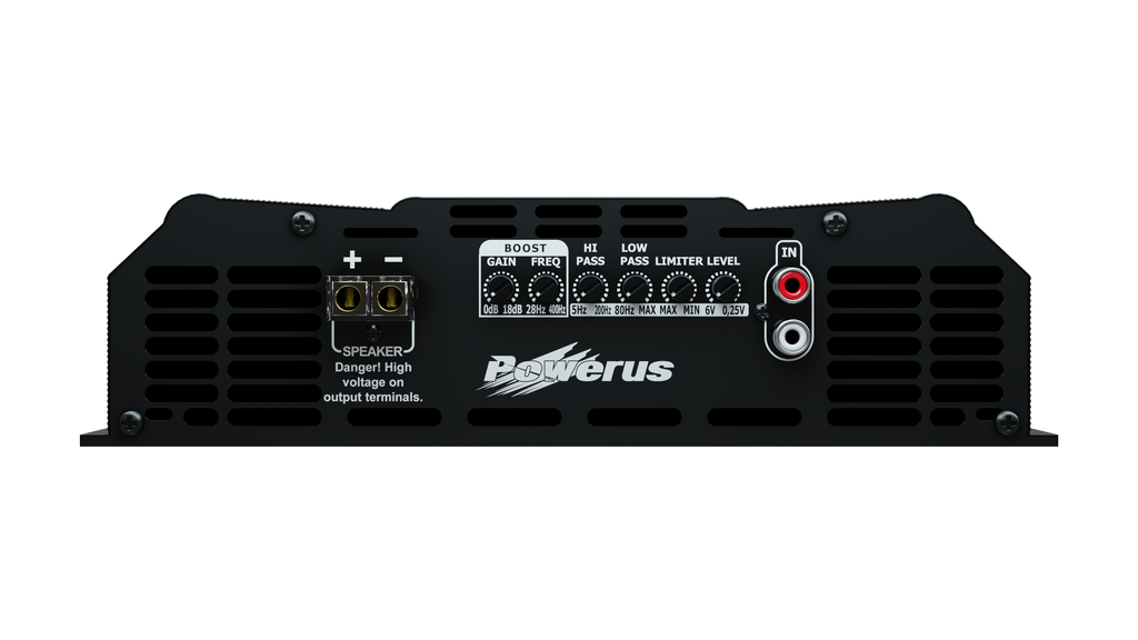 Powerus PW15000 Amplifier 2-ohm 17150W RMS 1-Channel