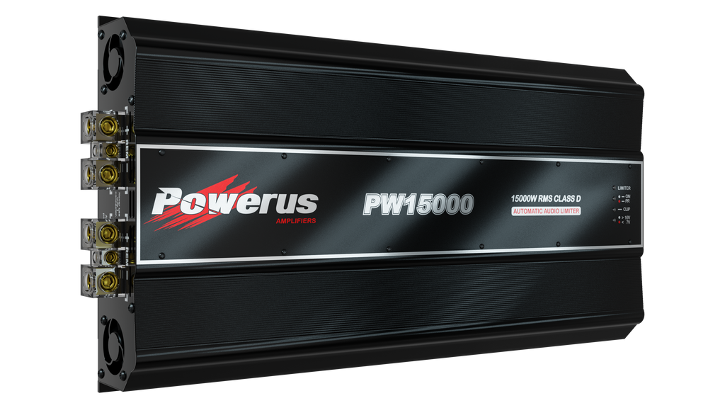 Powerus PW15000 Amplifier 2-ohm 17150W RMS 1-Channel