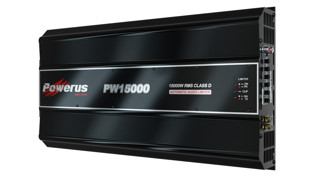 Powerus PW15000 Amplifier 2-ohm 17150W RMS 1-Channel