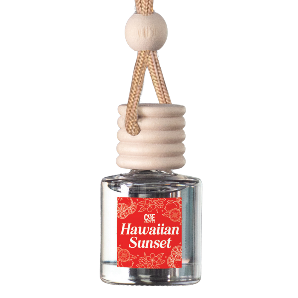 Hawaiian Sunset Scented Car Freshener