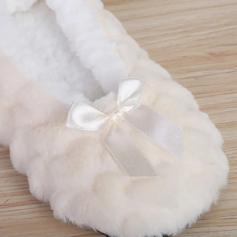 Pantuflas de Invierno Cálidas para Mujer, Felpa Suave, Esponjosas, Lindas, Divertidas, de Interior, Antideslizantes, Zapatillas de Casa para Señoras, Agarre con Corazones de Amor