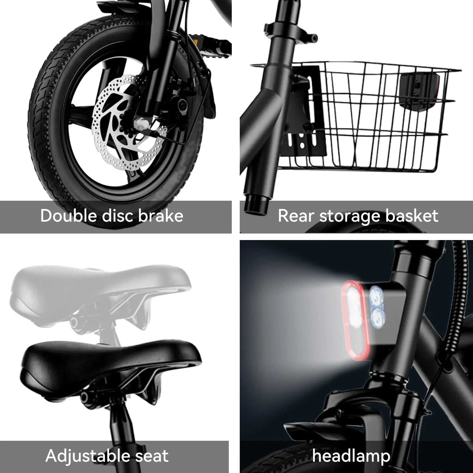 Bicicleta Eléctrica Plegable eBike Boys 715W de Pico - Rápida y Potente