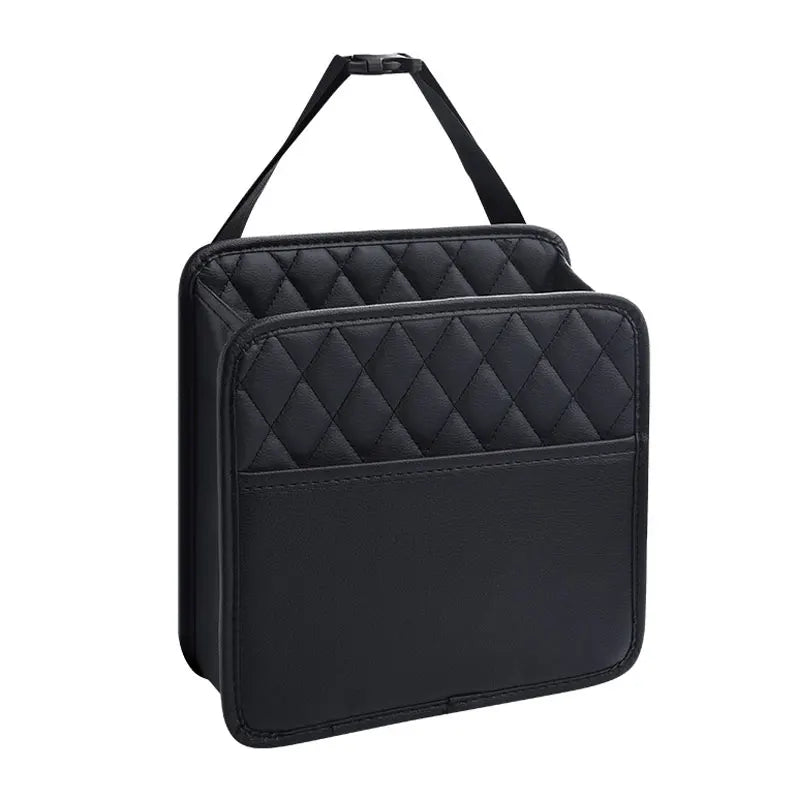 Car Back Rear Organizer Seat Elastic String Universal Storage Bag Pocket Auto Organizer interior for Dodge RAM Car Accessories