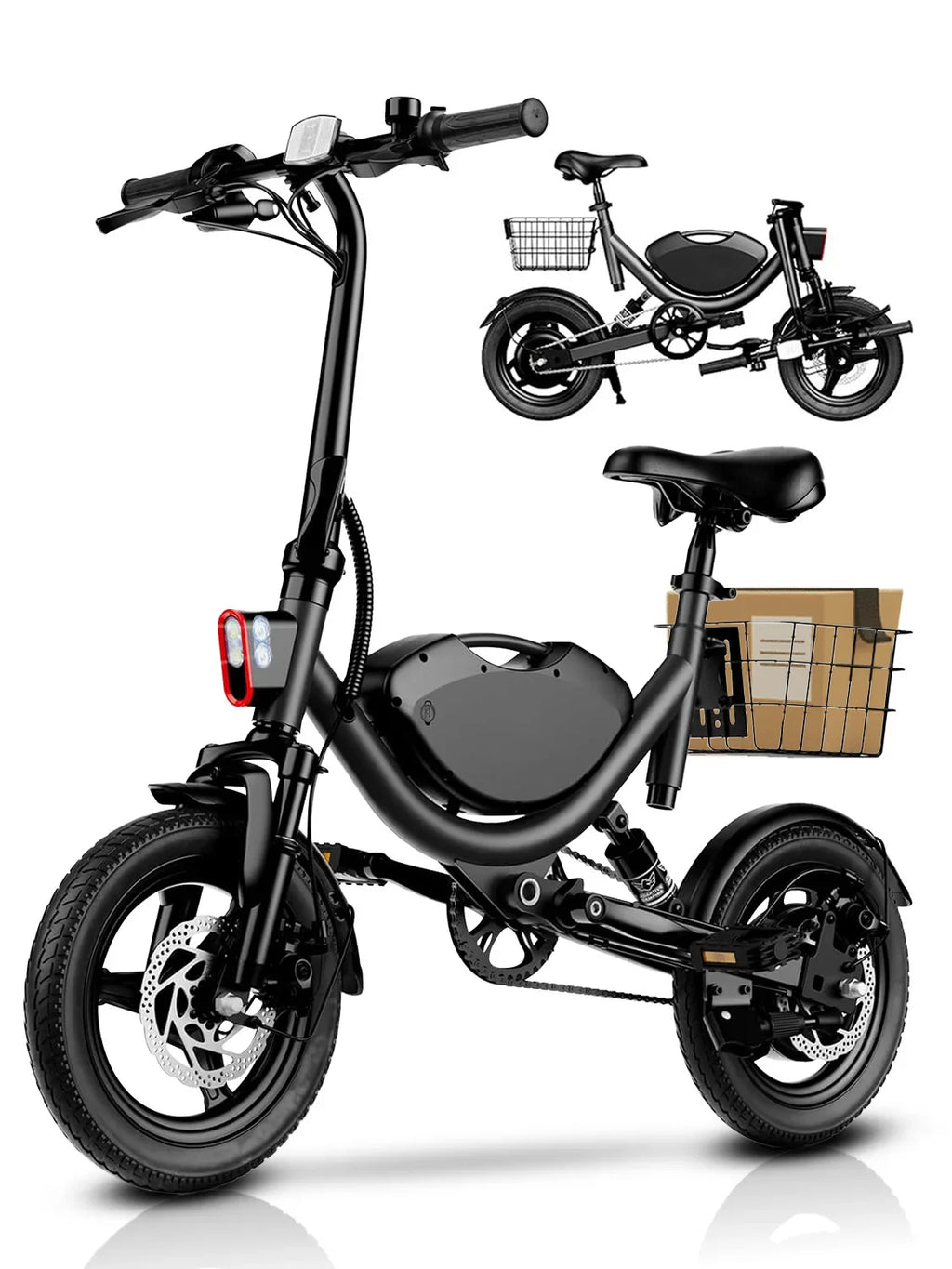 Bicicleta Eléctrica Plegable eBike Boys 715W de Pico - Rápida y Potente