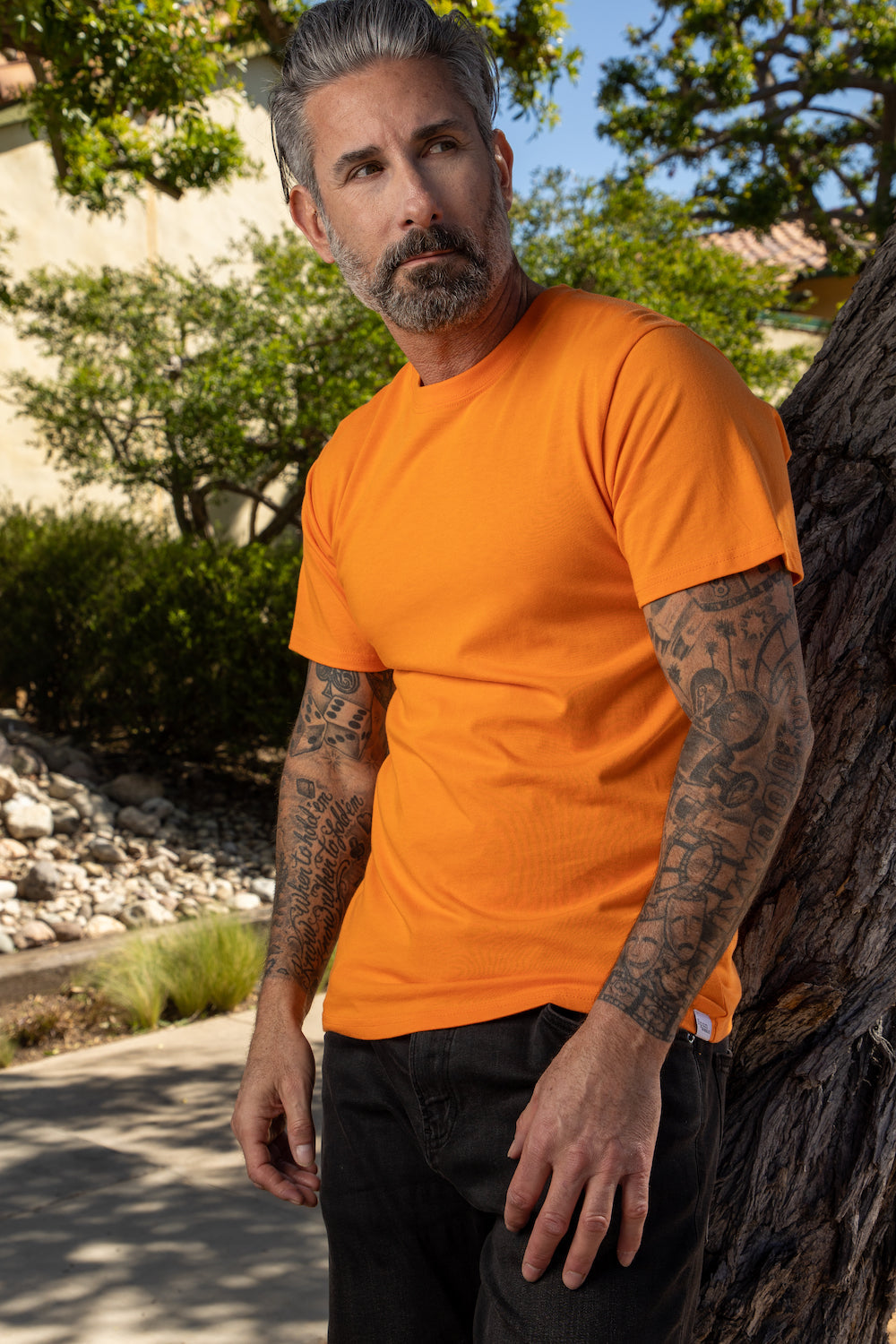 Liquidación Camiseta de Manga Corta de Bambú para Hombre - Corte Clásico